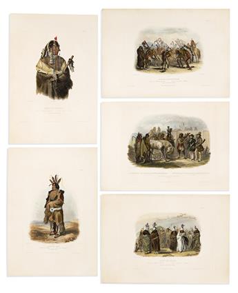 (NORTH AMERICAN ETHNOGRAPHY AND WESTERN TRAVEL.) Karl Bodmer; and Prince Maximilian zu Wied-Neuwied.